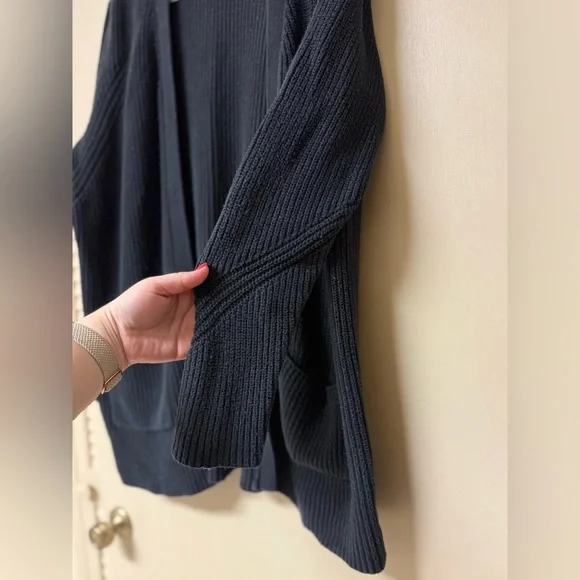 a.n.a - Women's Black Knit Cardigan - Picture 4 of 9